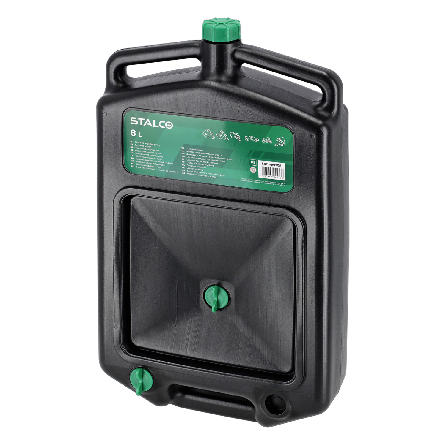 Miska do oleju zamykana 8L STALCO S011499708