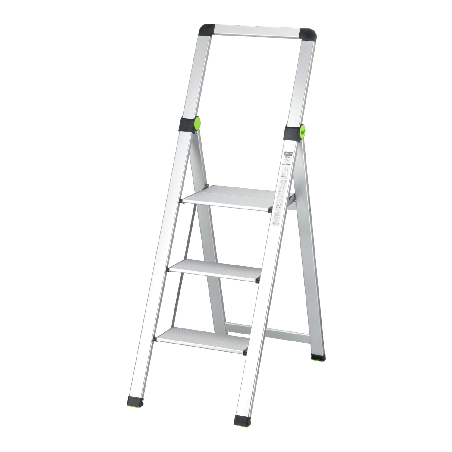 3 Step SLIM ladder with handrail STALCO PERFECT S020140512