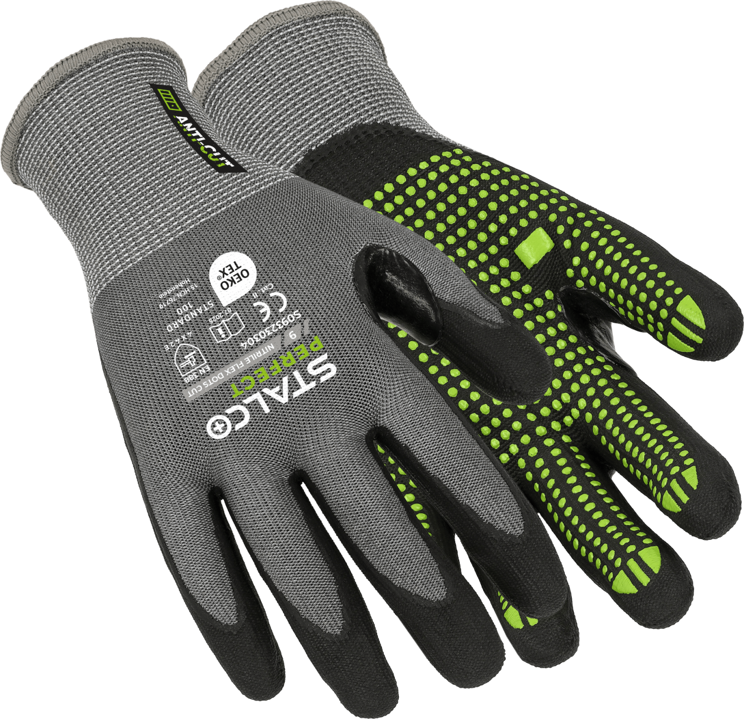 Rękawice antyprzecięciowe NITRILE FLEX DOTS CUT