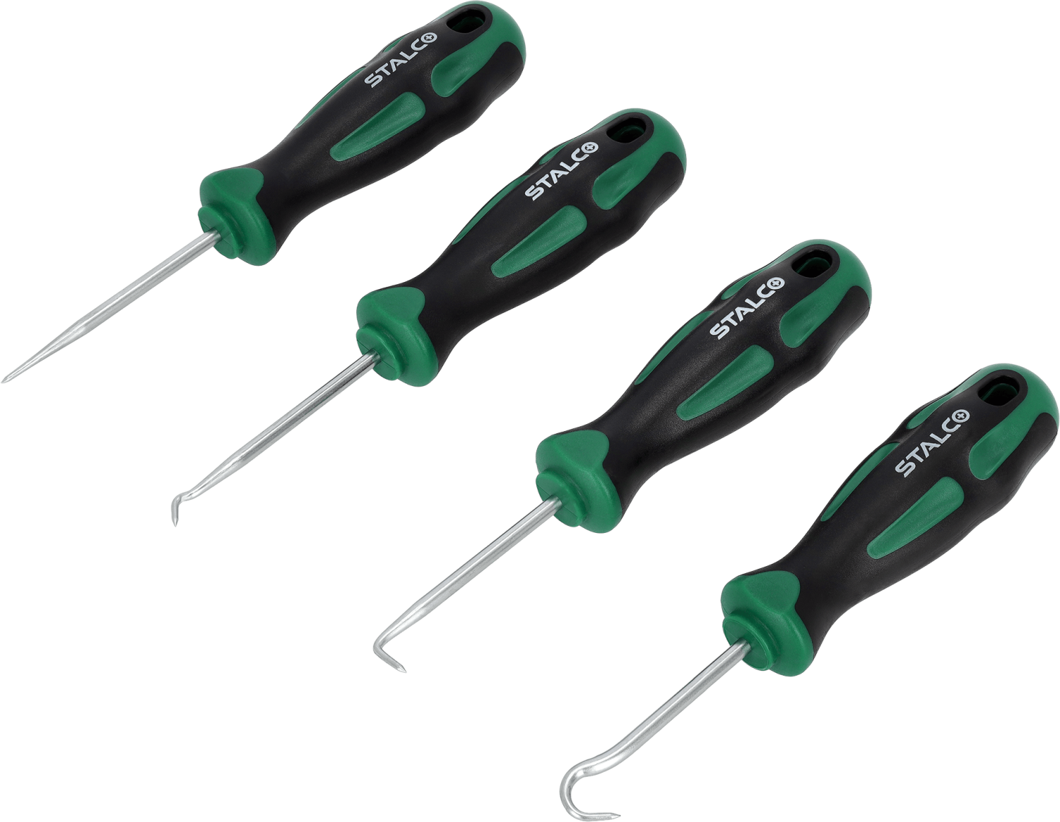 Zestaw haczyków precyzyjnych 4elem. STALCO S010800004