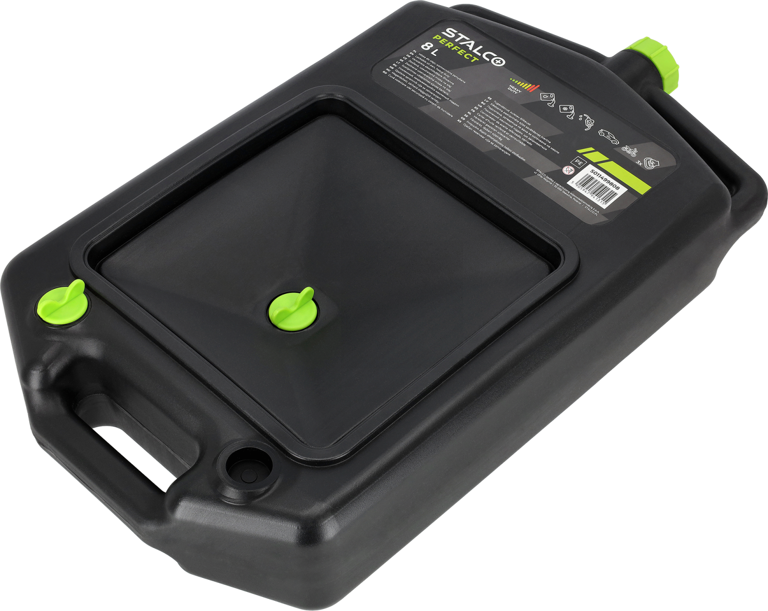 Miska do oleju wzmocniona zamykana 8L STALCO PERFECT S011499808