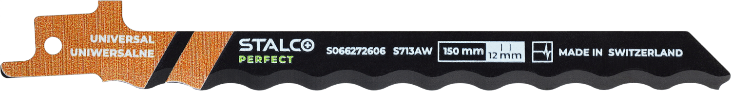 Brzeszczot do pił szablastych - MIĘKKIE MATERIAŁY 150mm (2szt.) S713AW