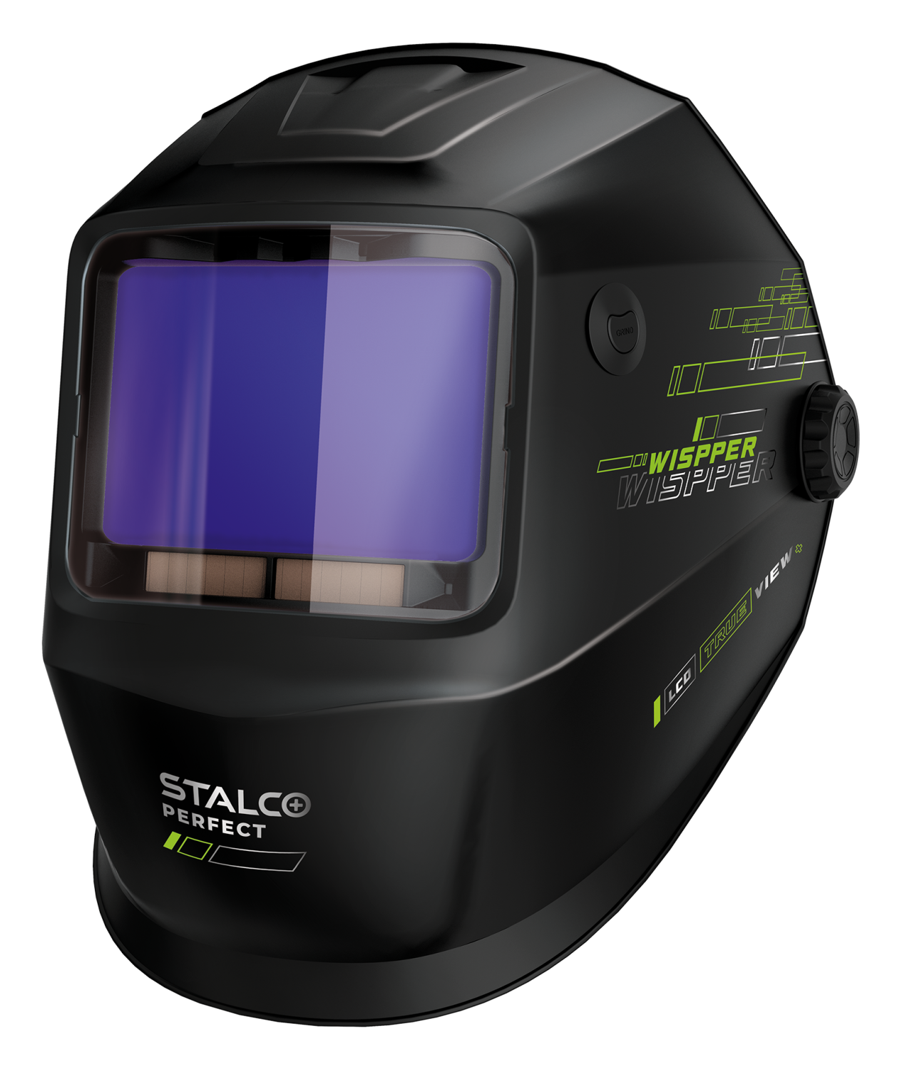 Przyłbica spawalnicza WISPPER LCD TrueView+ STALCO PERFECT S095320011