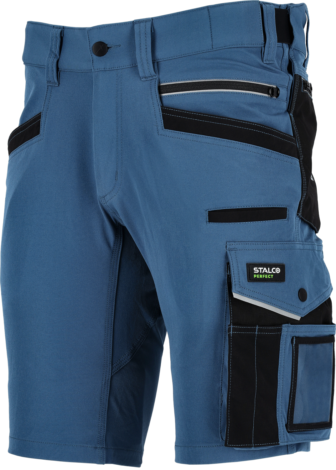 Spodnie robocze szorty STRETCH LINE niebieski