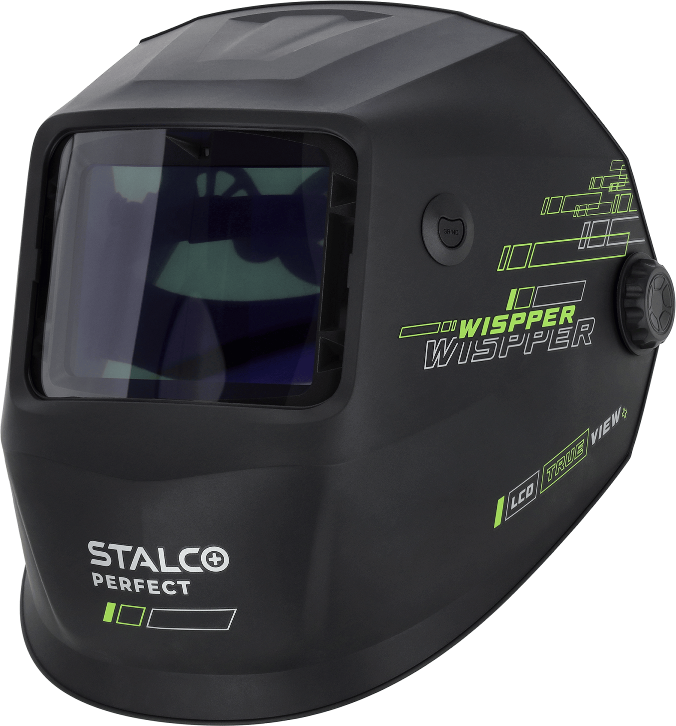 Przyłbica spawalnicza WISPPER LCD TrueView+ STALCO PERFECT S095320011