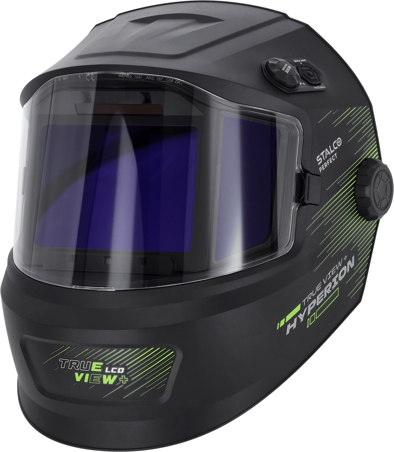Przyłbica spawalnicza HYPERION Colorful LCD STALCO PERFECT S095320012