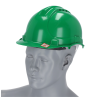 Industrial safety helmet HELIUS yellow STALCO S-42059