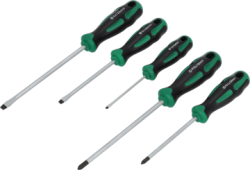 Wkrętaki 5elem. CrV SL: 3,...