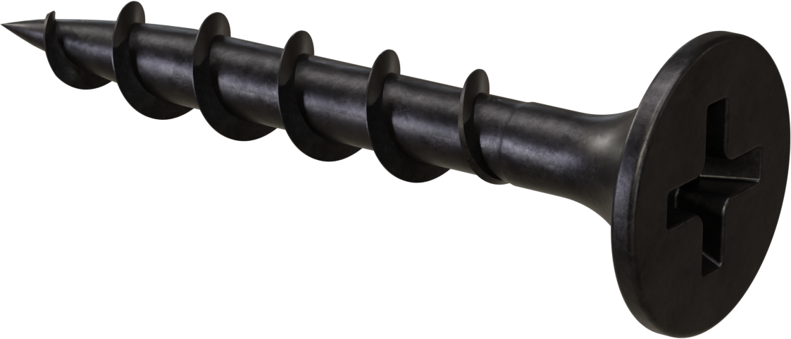 Drywall screw countersunk head,PH,coarse thread,∅3.5x25mm,small pack,phosphated STALCO DM35025