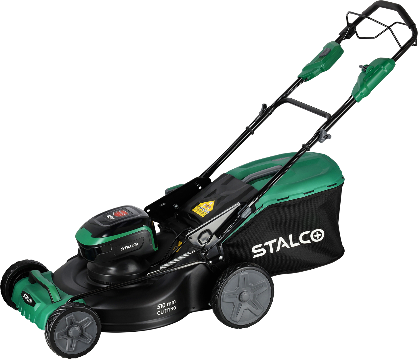 Cordless self propelled lawn mower LMS40-51BLSP body 40V S-VOLT STALCO S-97718