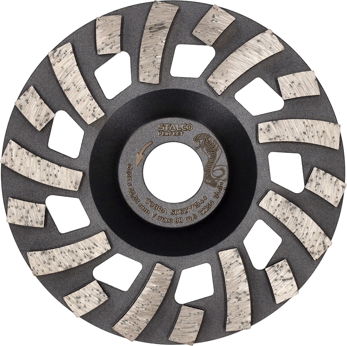 Tarcza diamentowa szlifierska ULTRA GRIND COBRA 125mm STALCO PERFECT S062771944