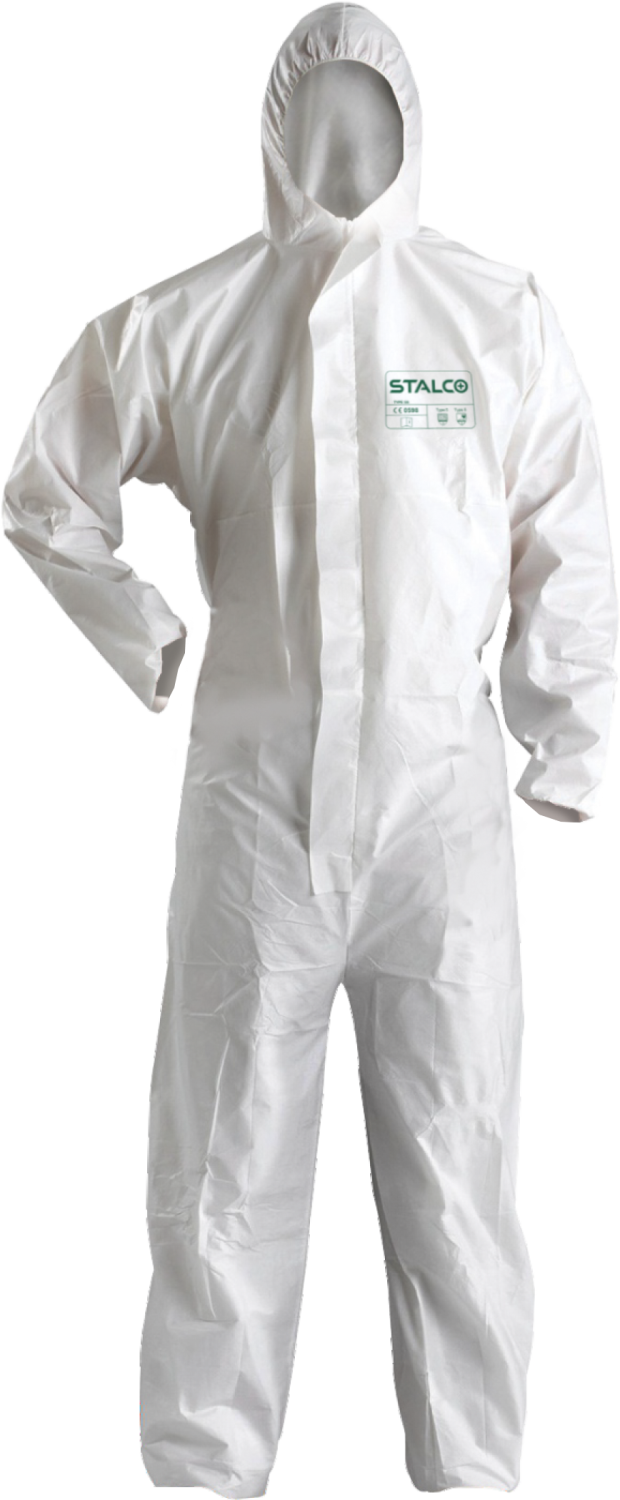Protective overall SMS white M STALCO S-47893