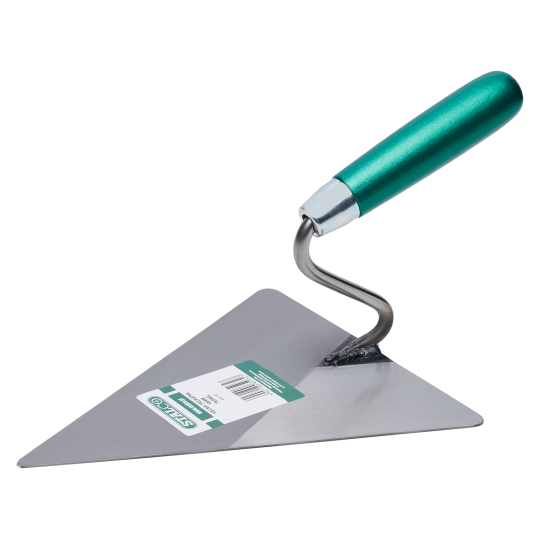 Triangular brick trowels