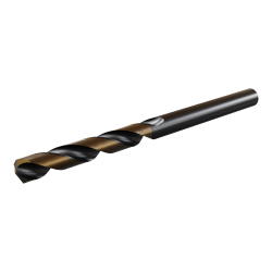 Wiertła HSS-E TiN DIN338 szlifowane