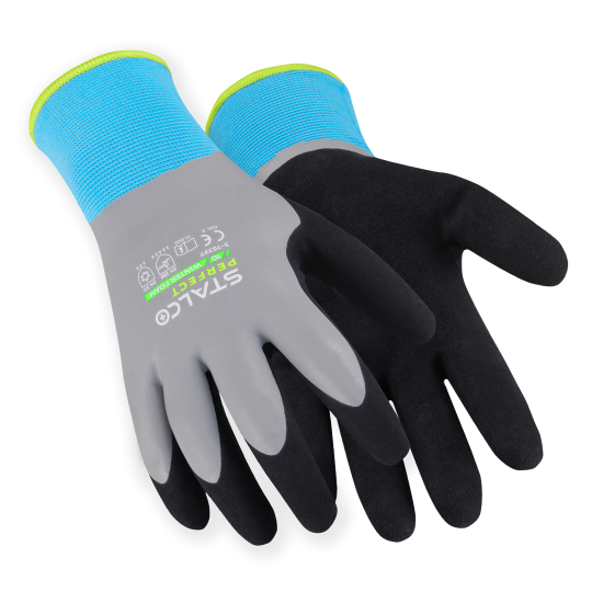 Latex coated insulated gloves