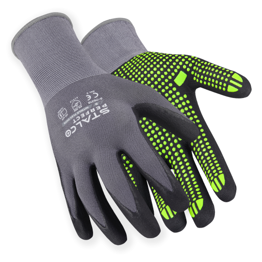 Nitrile coated gloves