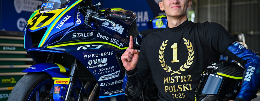 Jakub Belak #37  Mistrzem Polski 2025 w klasie Supertwin! 