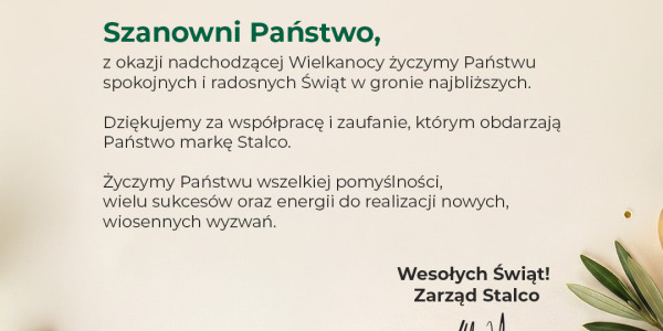 Życzymy Wesołych Świąt Wielkanocnych